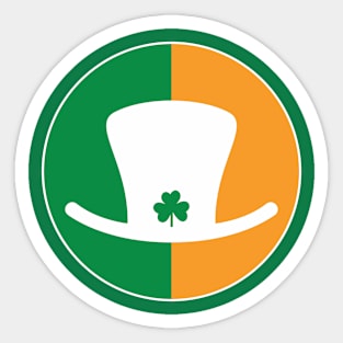 St. Patrick's Day Hay Logo Sticker